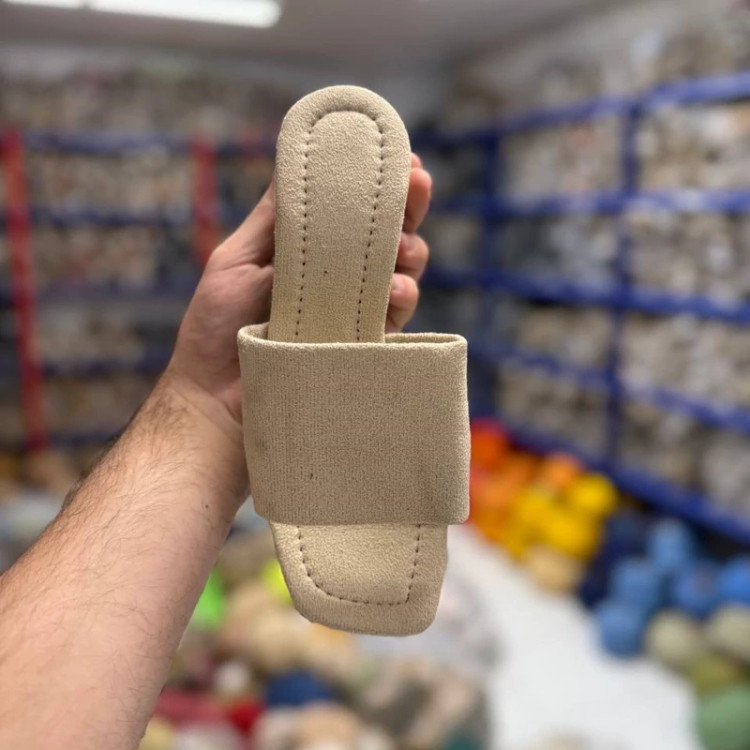 صندل خام پاشنه پنج سانتی مربعی