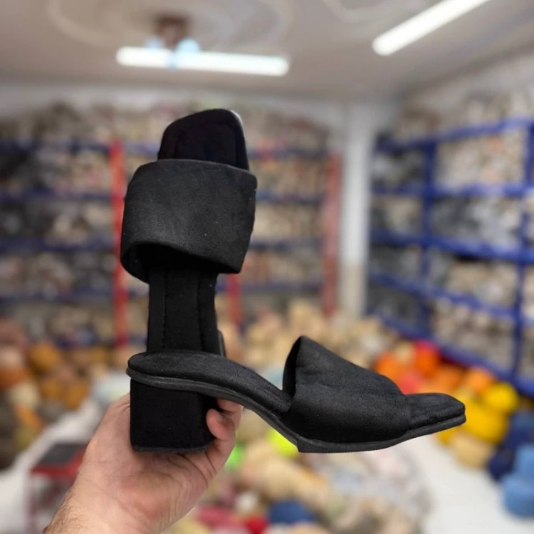 صندل خام پاشنه پنج سانتی مربعی